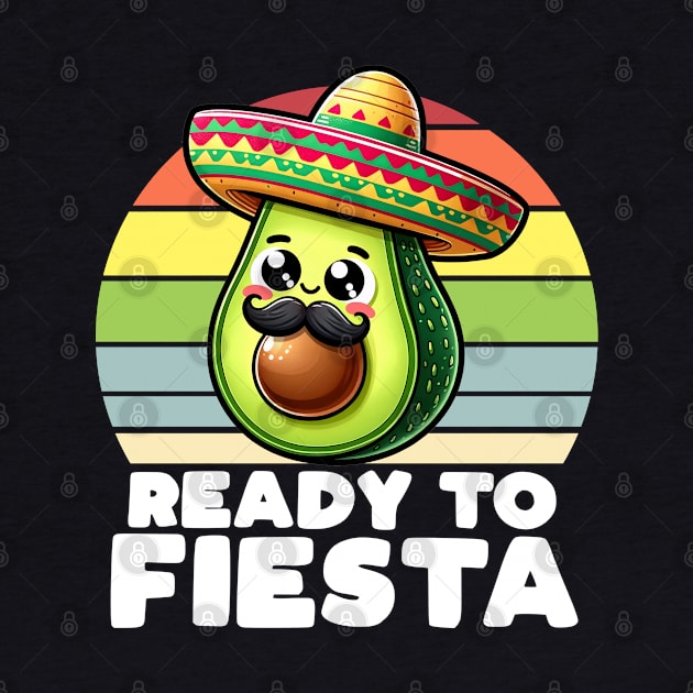 Ready To Fiesta Avocado by DetourShirts